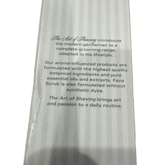 The art of shaving facial scrub grommage visage - Picture 2 of 2